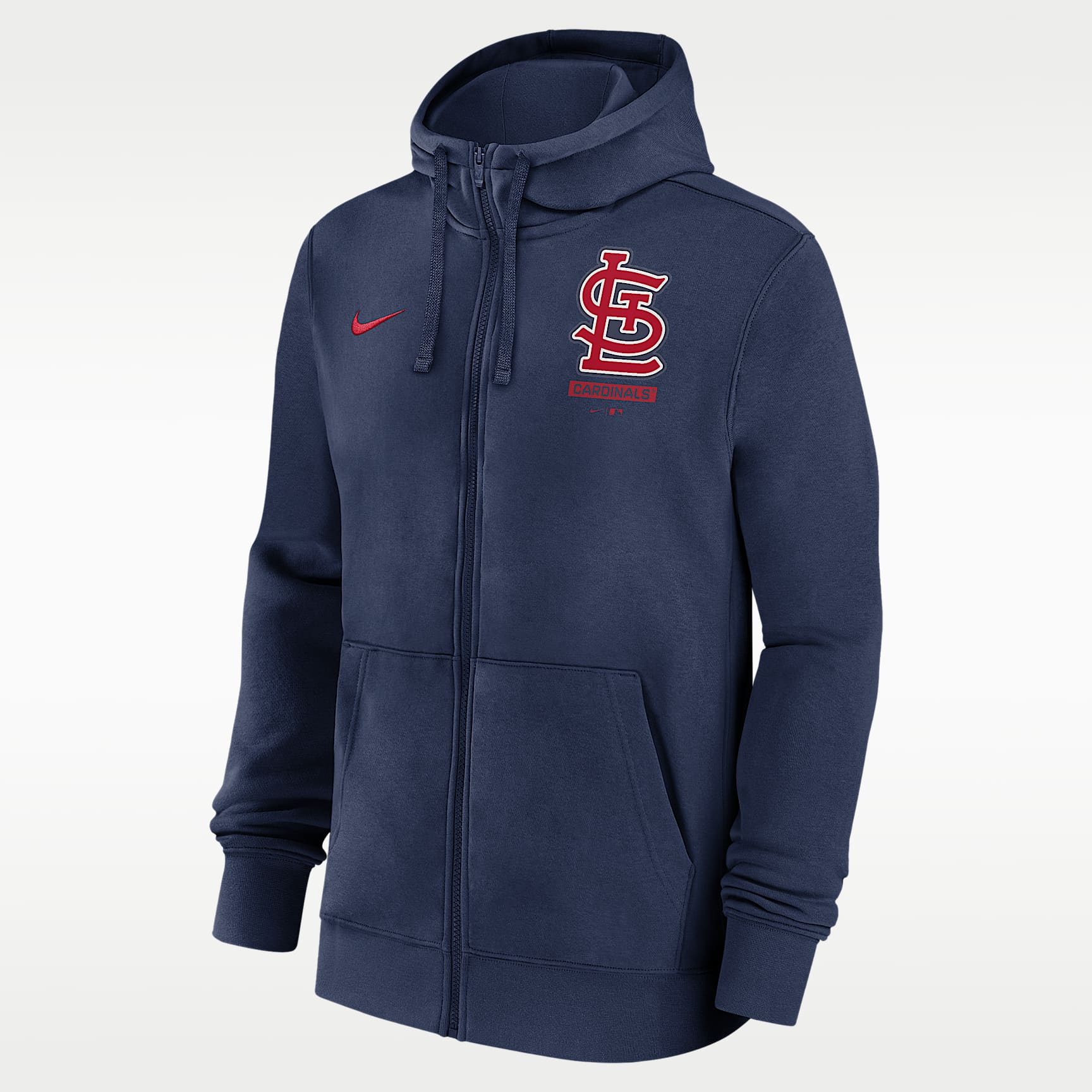 St. Louis Cardinals Lockup Men's Nike MLB Full-Zip Hoodie. Nike.com